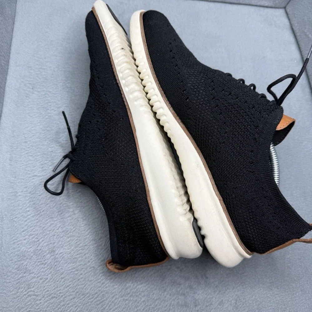 Cole Haan 2.ZEROGRAND Stitchlite Oxford Mens 10 Black Knit Grand.OS Shoes